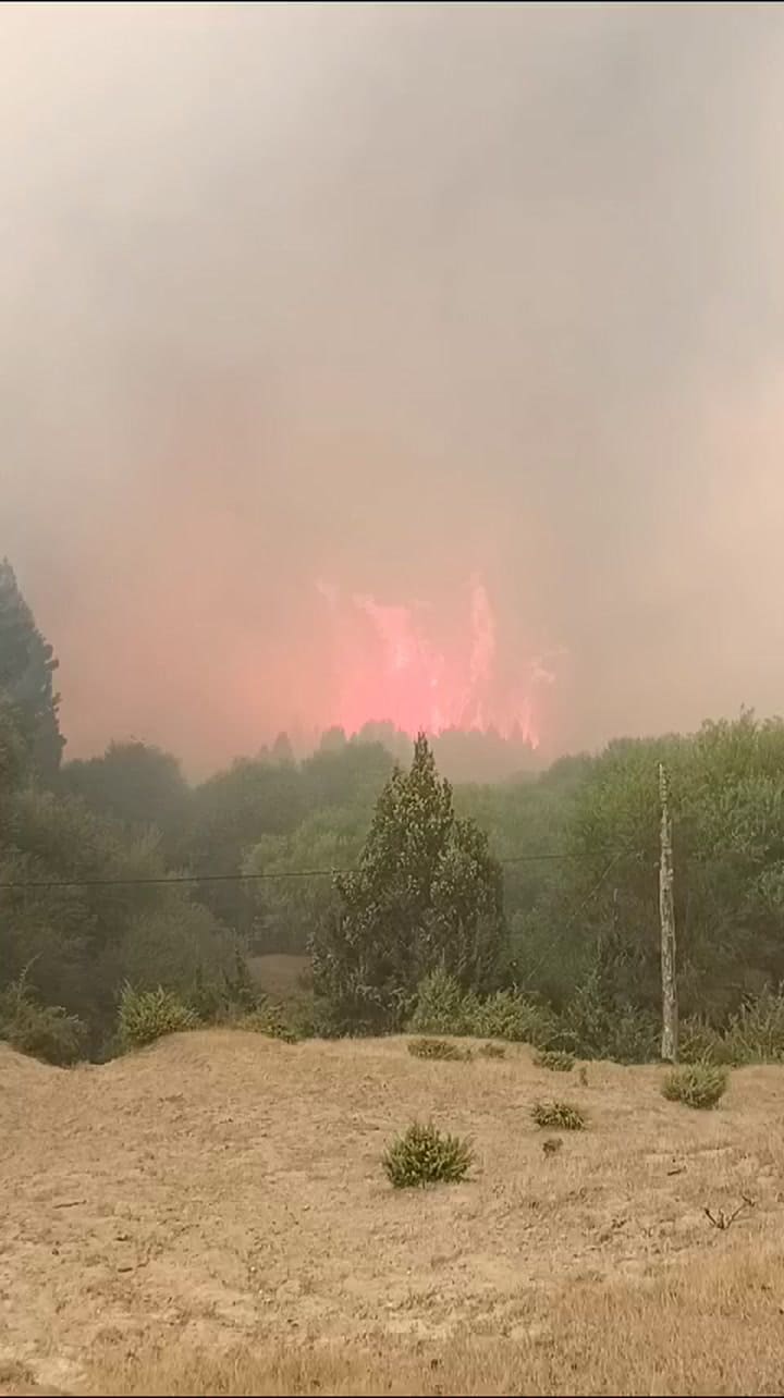 incendio en Cascada Escondida. Gentileza Splif