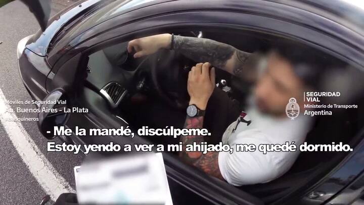 Las insólitas excusas de los “banquineros” en la Autopista Buenos Aires- La Plata.