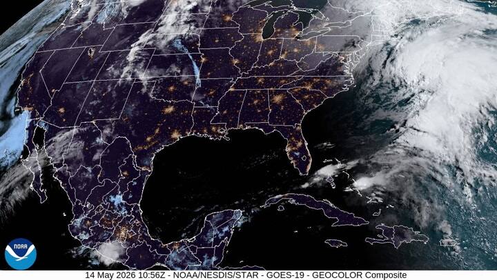 Satélite De La NOAA Hoy