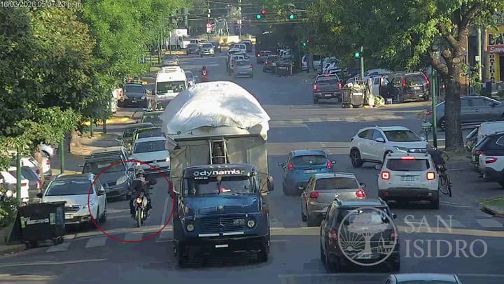 Así escapó el sicario que mató a una vecina de San Isidro