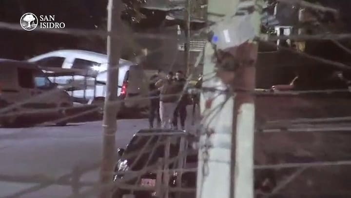 Captura de dos delincuentes en San Isidro