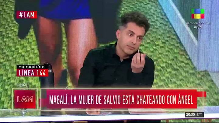 Magalí Aravera se comunicó con Ángel de Brito y habló sobre la denuncia conta Eduardo 'Toto' Salvio