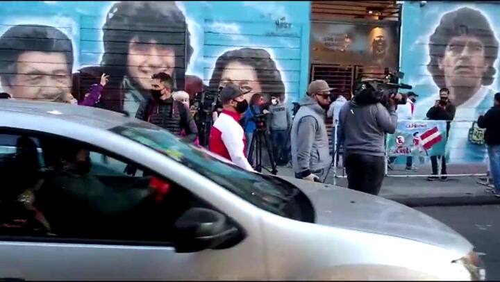 Así festejaron en Argentinos Juniors el aniversario número 35 del gol de Maradona a los ingleses