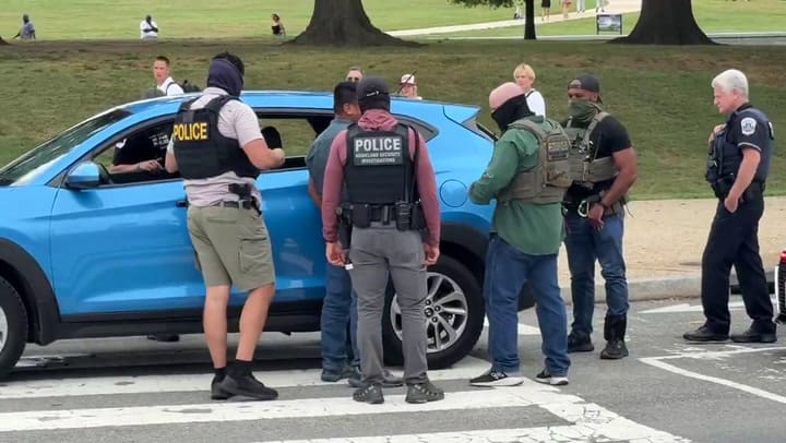 Así fue la detención de David Pérez en Washington D.C.