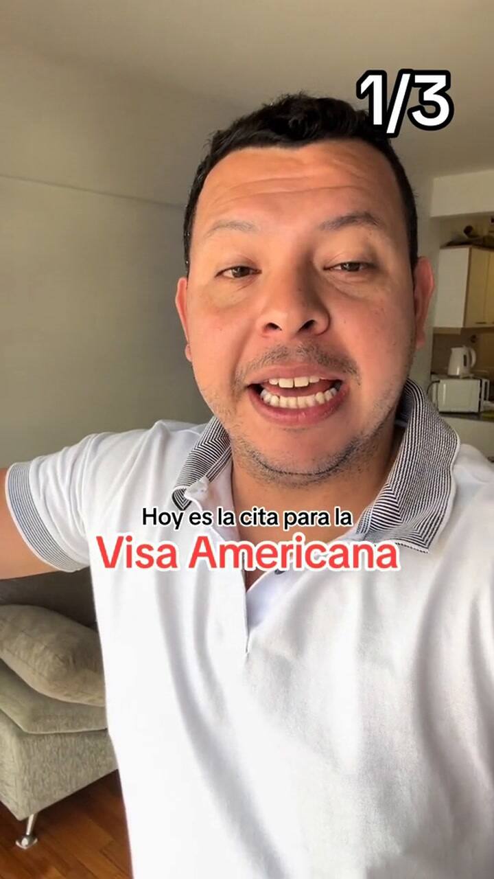 Un joven cuenta su proceso de trámite de la visa americana desde Argentina