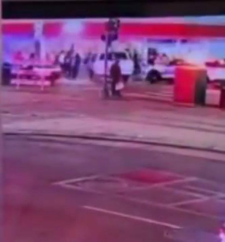 Las impactantes imágenes del momento del ataque en Nueva Orleans