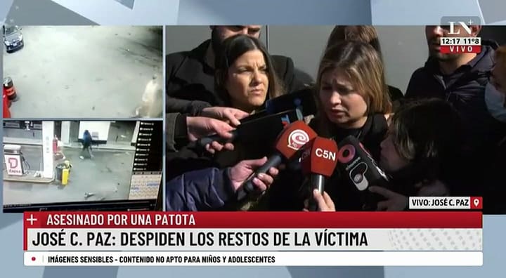 Habla la novia del hombre asesinado por una patota