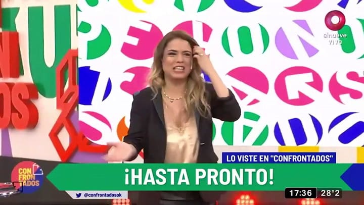 La emotiva despedida de Marina Calabró - Fuente: elnueve