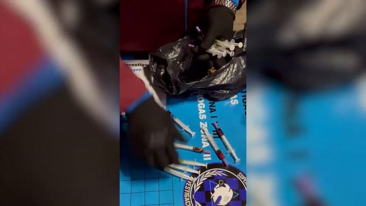 Vendían Jeringas Con Thc Sintético Y Fueron Detenidos #2024 0331