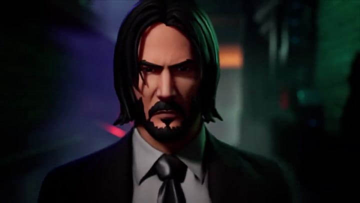 El trailer de John Wick en Fortnite - Fuente: YouTube