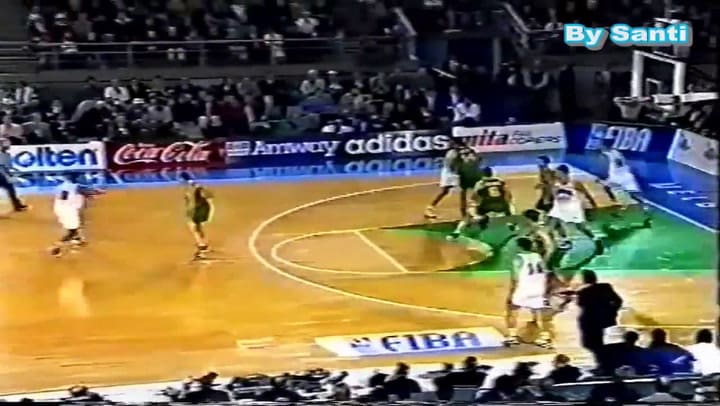 Manu Ginobili 20 puntos vs Australia (Fiba U22 1997)