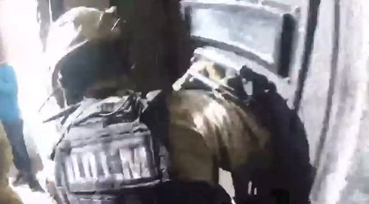 Allanamiento de un búnker narco en Villa Zavaleta