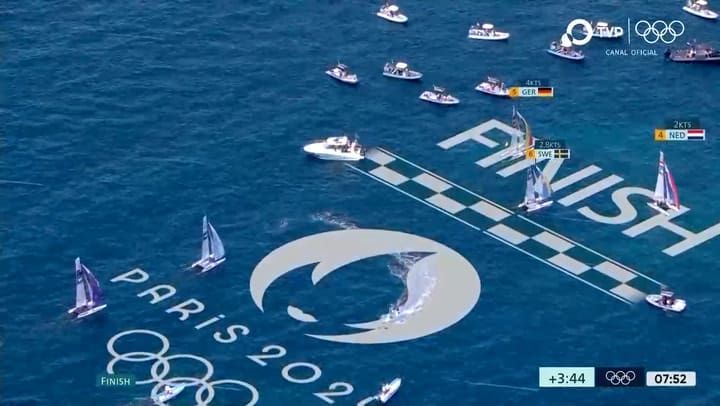 Plata en Nacra, la segunda medalla olimpica para la Argentina