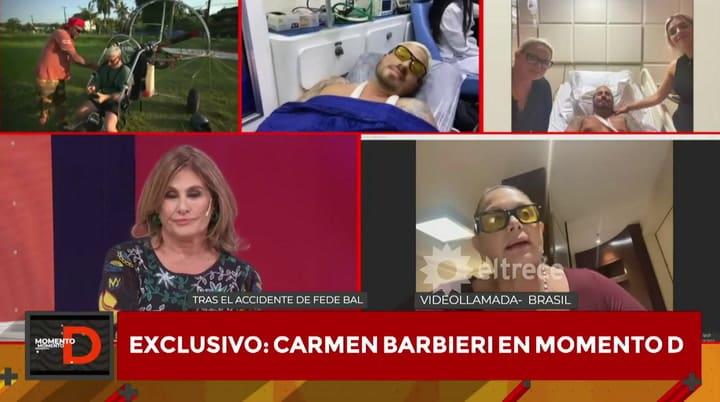 Carmen Barbieri habló de cómo será la operación de Fede Bal