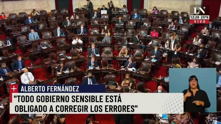 Con críticas a los medios, Alberto Fernández defiende su gestión de la pandemia