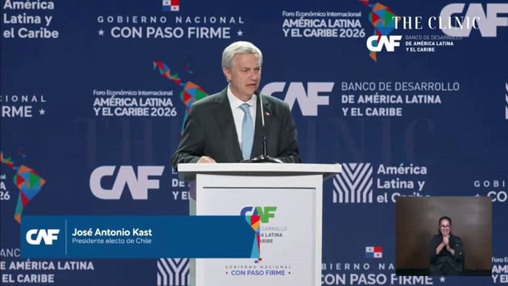 José Antonio Kast: "Un presidente no administra una trinchera"