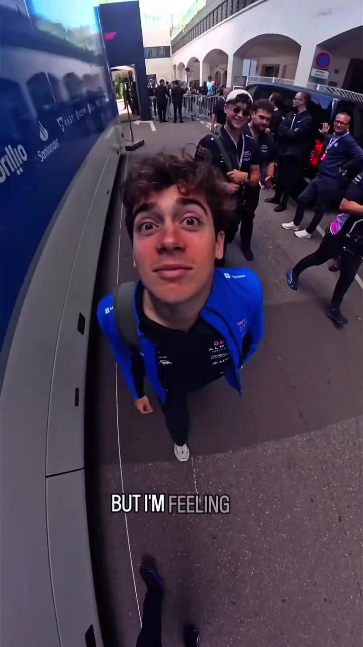Alpine subió un video por el cumpleaños de Franco Colapinto