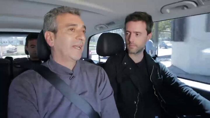 Randazzo en plena campaña electoral