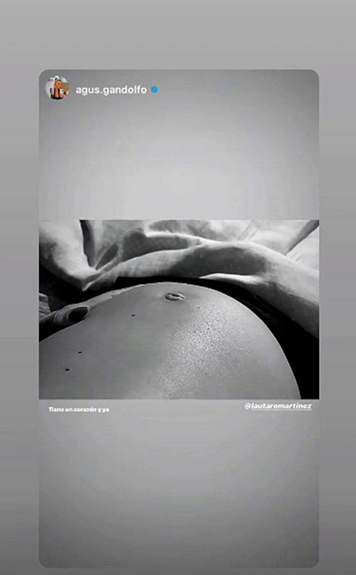 La novia de Lautaro Martínez muestra su embarazo y él se la juega en la Champions League