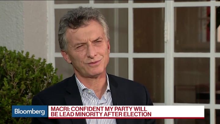 Macri, entrevistado por Bloomberg II