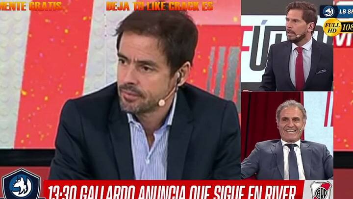 El picante cruce entre Closs y Oscar Ruggeri por Gallardo