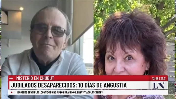 LN+: La misteriosa desaparicion de dos jubilados en Chubut