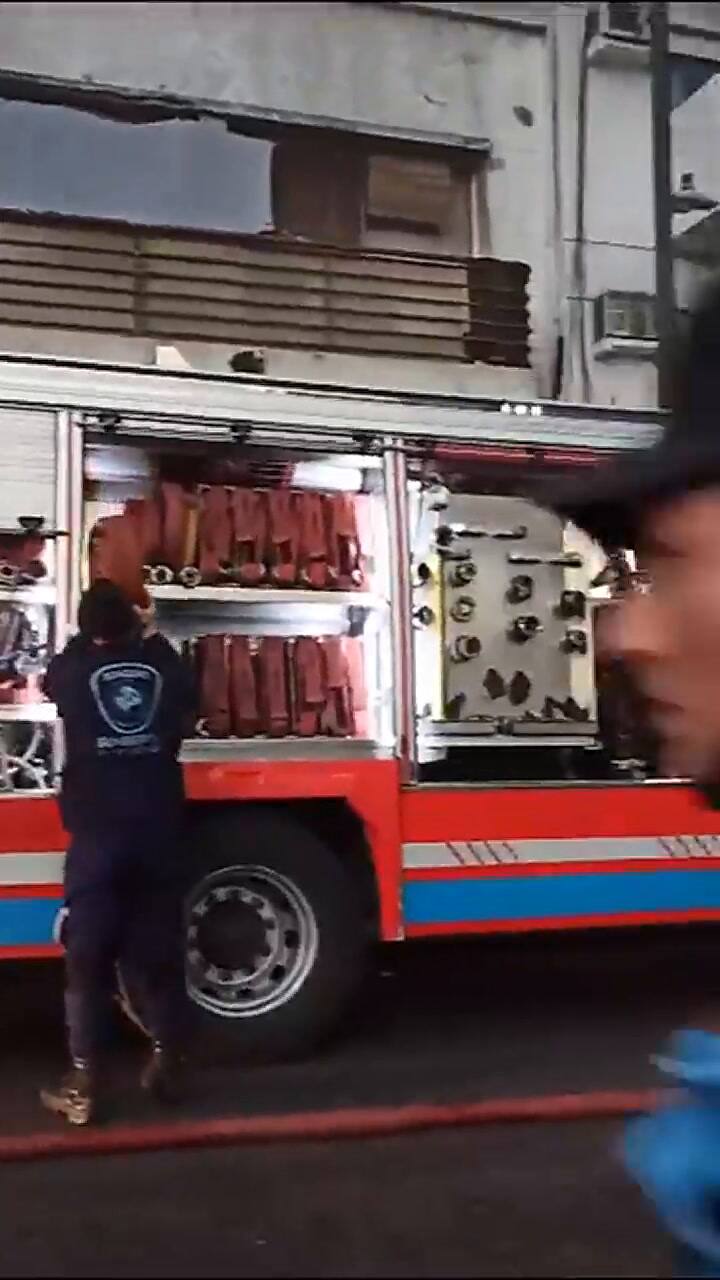 Incendio en un departamento del barrio de Caballito