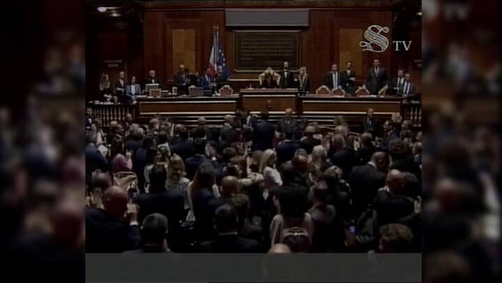 Conte logra aprobación de Senado italiano a política 'populista' - Fuente: AFP