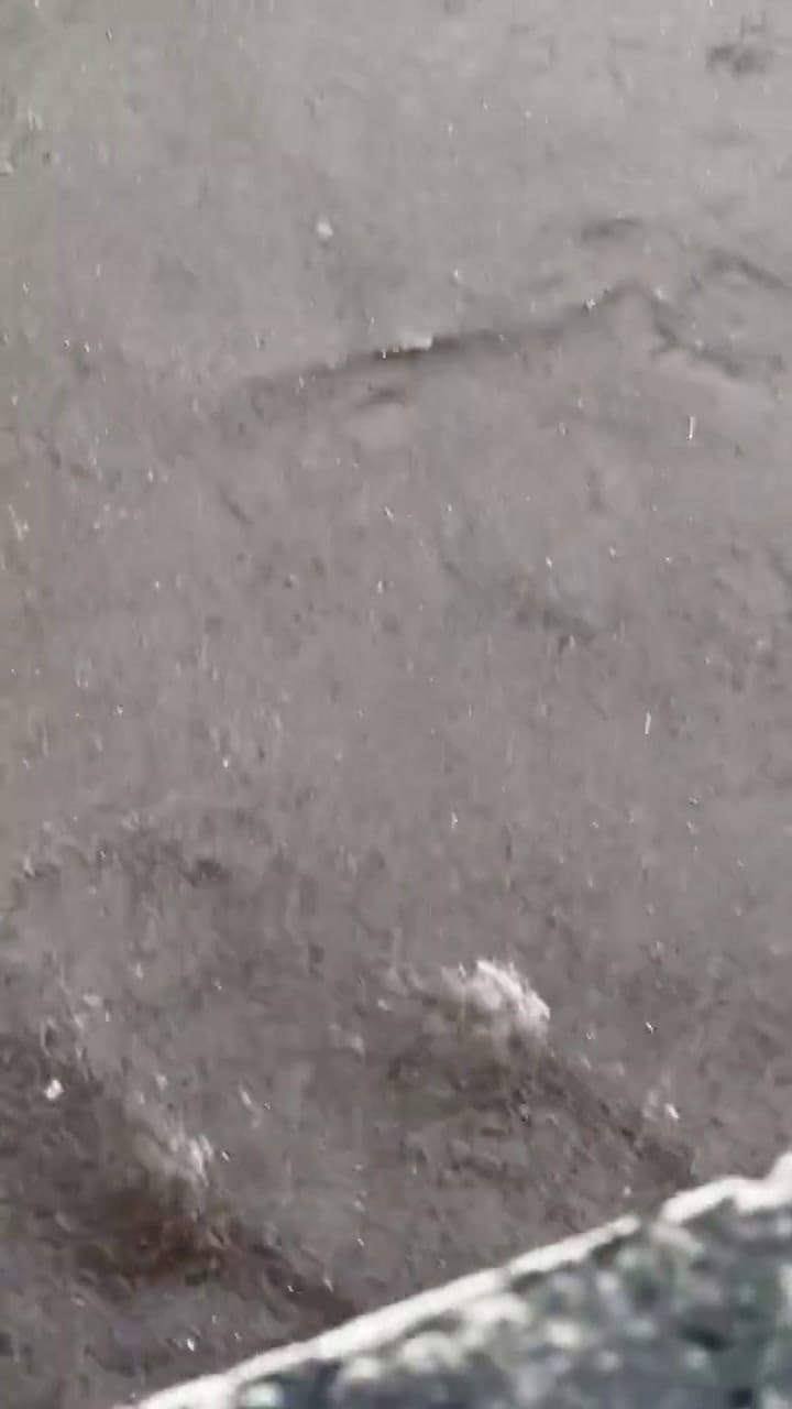 Las calles inundadas