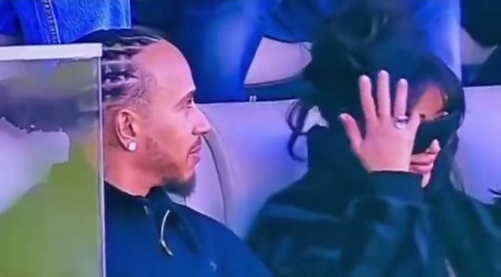 La interacción entre Hamilton y Kim Kardashian en el Super Bowl