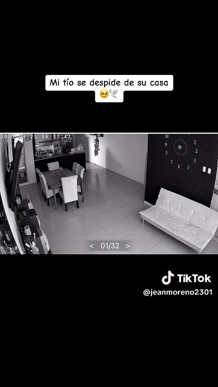 Mostró cómo una luz invadió el living de su casa y atemorizó a todos