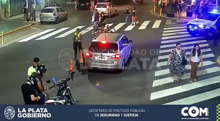 Así fue la persecución en las calles de La Plata