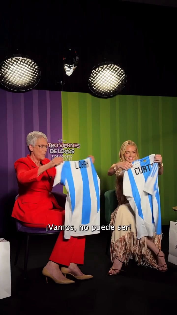 Lola Latorre entrevistó a Lindsay Lohan y a Jamie Lee Curtis