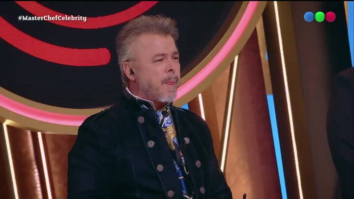 Donato se emocionó con el plato de Ian Lucas