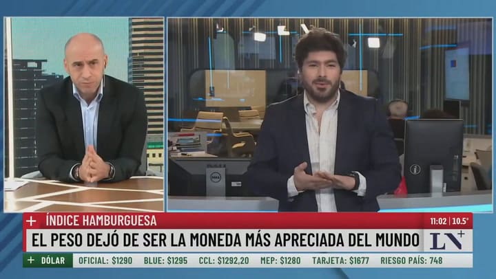Índice Big Mac: el cambio de julio que refleja un nuevo escenario para el dólar y el peso argentino