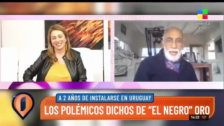 El polémico comentario del Negro Oro sobre lo que le genera hablar con argentinos