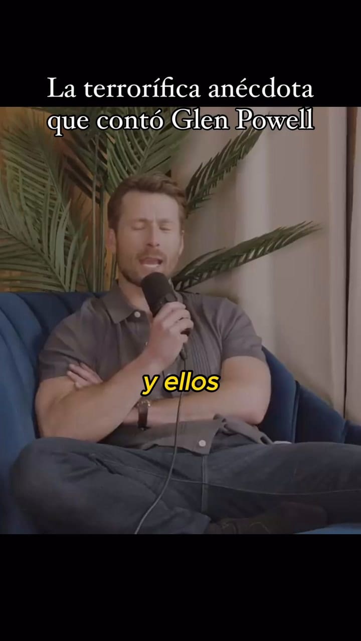 Glen Powell reveló la terrorífica experiencia de una amiga que tuvo una cita con un hombre caníbal