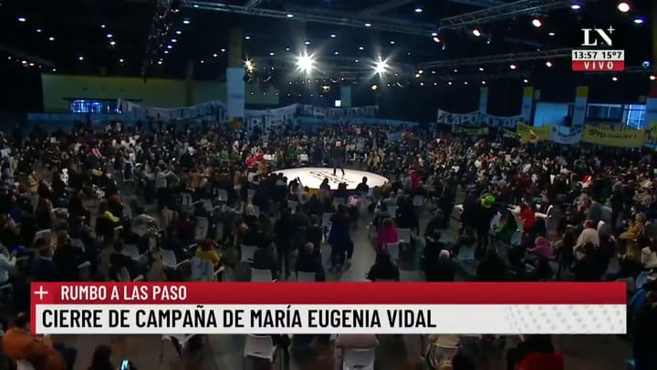 Horacio Rodríguez Larreta: “Hay que ponerle basta a este kirchnerismo del cual la gente está harta'