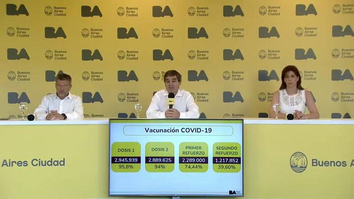 Fernán Quirós insistió en completar el esquema de vacunación