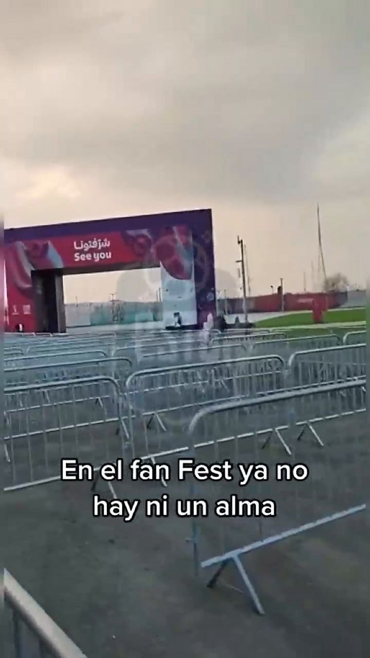 El abandono de las instalaciones utilizadas en el Mundial de Qatar