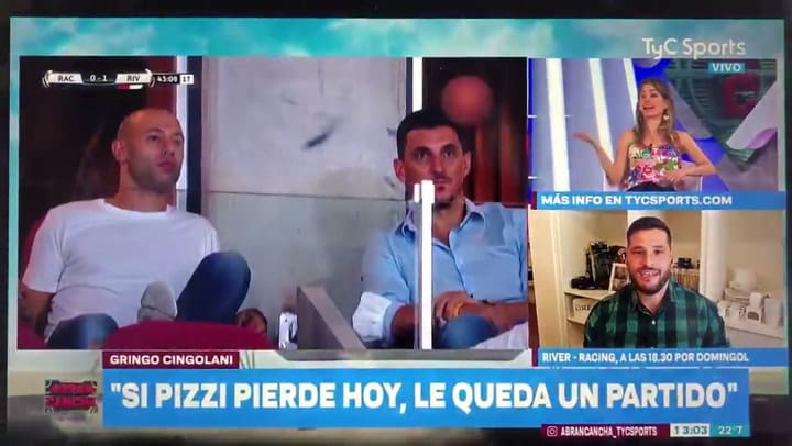 El comentario del “Gringo” Cingolani que generó repudio en las redes: “Te gustó Maggi” - Fuente: TyC