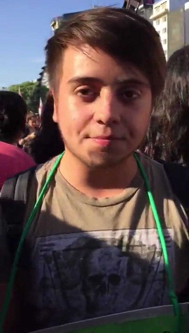 Testimonio de un hombre en el 'tetazo'