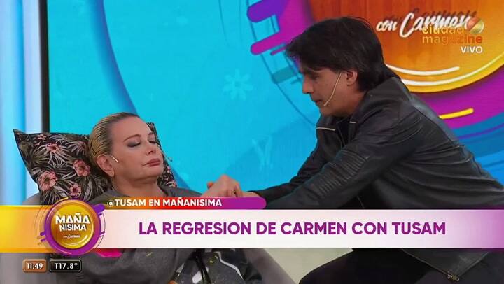 Carmen Barbieri hizo llorar a Tusman