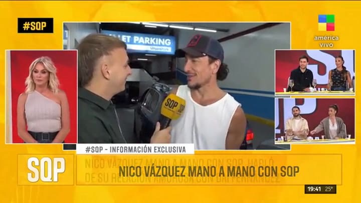 Nico Vázquez reveló qué es lo que aspira sobre su vínculo con Dai Fernández