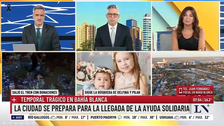 Bahia Blanca: la ciudad se prepara para la llegada de la ayuda solidaria