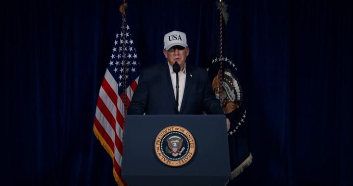 Donald Trump grabó un video en el que dio detalles de la operación en Irán