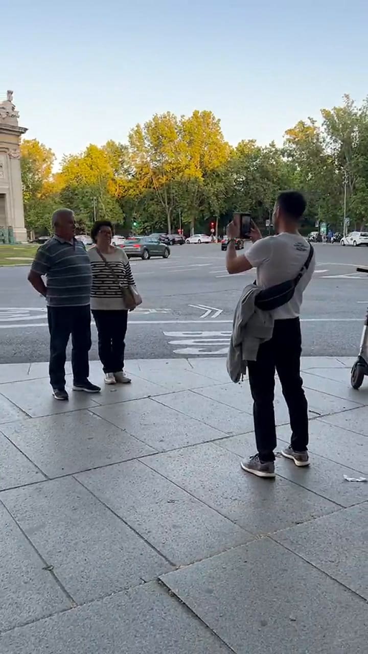 La divertida respuesta de Luciano Pereyra cuando una pareja en Madrid