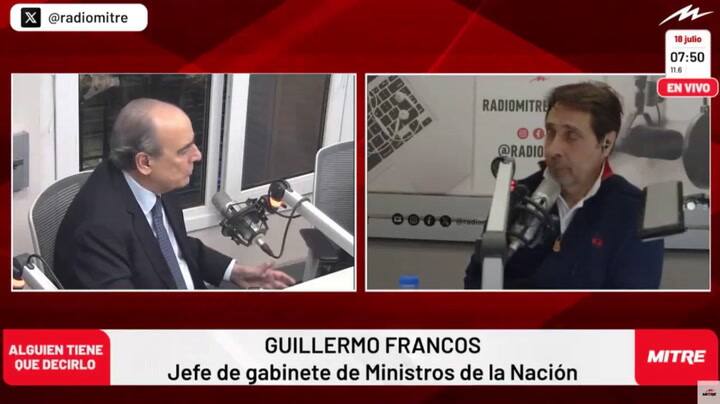 Francos explicó la salida de Garro