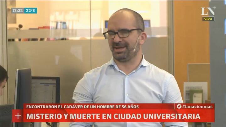 Encontraron el cadáver de un hombre de 56 años en Ciudad Universitaria