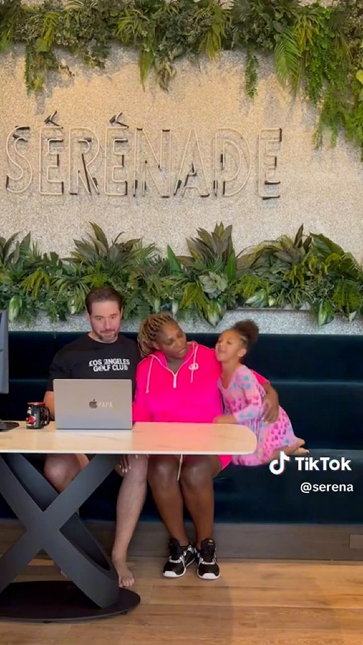 Serena Williams presentó la llegada de su segunda hija